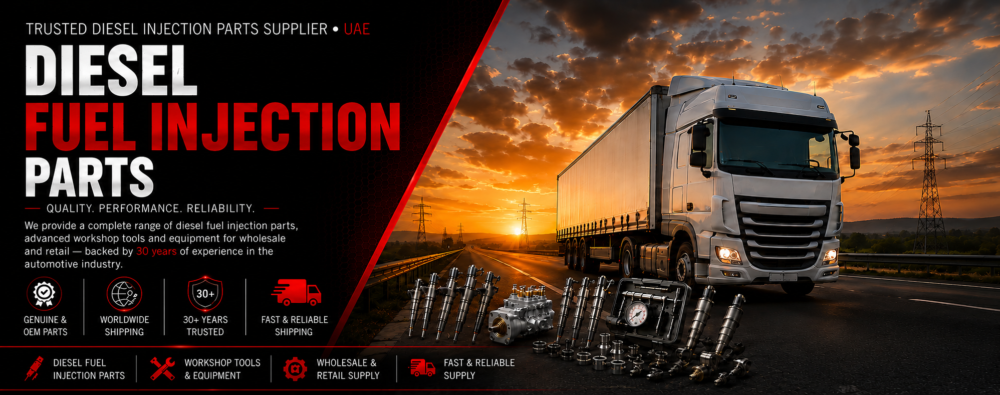 Genuine & OEM Diesel Fuel Injection Parts - Worldwide Express Shipping & 30+ Years Trusted Industry Specialist