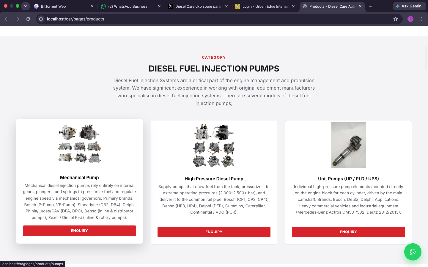 Diesel Test Bench & Injector Calibration Tools