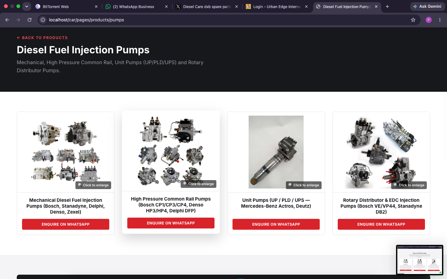Diesel Test Bench & Injector Calibration Tools